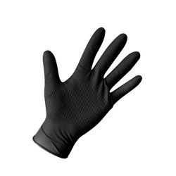 Chemsplash SumoGrip Black Nitrile Disposable Gloves, Style 4070 Medium | Buy Online | Chemsplash | Fisher Scientific